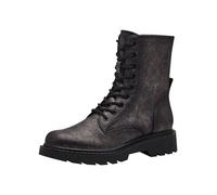 Tamaris 1-25918-43-360 Damen Schnürboot Textil schwarz schwarz | 1-25918-43 - Schnürung & Reißverschluss, TOUCH-IT Fußbett, flache Sohle