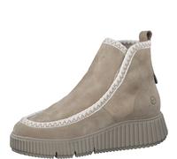 Winterboots TAMARIS Gr. 39, beige Damen Schuhe Plateaustiefeletten zum Schlupfen, mit Anziehlasche (47231811-39)