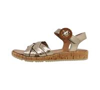 Tamaris Sandalette Damen Bequem metallic,EU 42