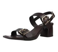 Tamaris - Sandalette mit Blockabsatz und verstellbaren Schnallen braun - Gr. - 38