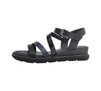 Tamaris Damen Keilsandalen 1-28713-46 TOUCHit-Fußbett Nieten Schwarz Größe 37
