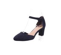 Tamaris 12441241 Damen Riemchenpumps, blau, 38 EU