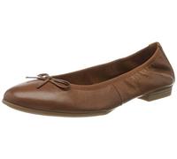 Tamaris Damen Schuhe Ballerinas Leder 1-22116-28, Größe:37 EU, Farbe:Braun