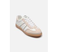 Tamaris Sneaker Damen, sportliche Schnürschuhe weiß, Wechselfußbett, Glitzer, Gr. 41 EU