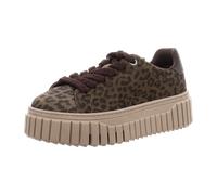 Tamaris Sneaker Leder | 1-23702-45 - Schnürung, COMFORT-Lining, herausnehmbares Fußbett, flache Sohle