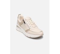 Tamaris Damen-Schnürer Sneaker Vegan Beige Größe 40