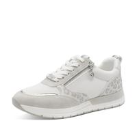 Tamaris Damen Sneaker Synthetik, metallic, 41 EU