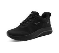 Keilsneaker TAMARIS, Damen, Gr. 39, schwarz, Textil, Lederimitat, unifarben, sportlich, Schuhe, Keilabsatz, Freizeitschuh, Schlupfschuh aus der STEP IN-Linie (36548611-39) schwarz