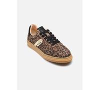 Tamaris Damen Low-Top Sneaker, Frauen Halbschuhe,Wechselfußbett,Comfort Lining,Freizeit,sportlich,Halbschuhe,Sportschuhe,Leopard Comb,40 EU