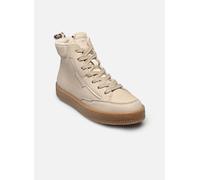 Tamaris Damen Boots Leder | 1-25203-45 - Reißverschluss & Schnürung, COMFORT-Lining, herausnehmbares Fußbett, flache Sohle