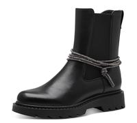 Tamaris Elegante Stiefelette 1-25814-43 Schwarz 091 Black/glam Kunstleder Mit Touch-it für Damen - 40