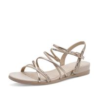 Tamaris 28103 42 | Die TAMARIS Damen Sandale aus einem bequemen Materialmix aus Textil und Synthetik ist der ideale Begleiter für den Sommer.