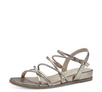 Tamaris 28103 42 | Die TAMARIS Damen Sandale aus einem bequemen Materialmix aus Textil und Synthetik ist der ideale Begleiter für den Sommer.