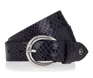 Tamaris 30mm Leather Belt W120 Black