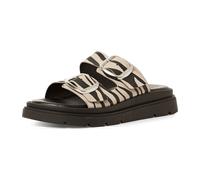Tamaris Damen Klassische Ballerinas, Frauen Flats,Comfort Lining,TOUCHit-Fußbett,Slip-ons,klassisch elegant,Ballerinen,Zebra,36 EU