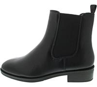 Tamaris Damen Ankle Boots, Frauen Stiefeletten,TOUCHit-Fußbett,uebergangsschuhe,uebergangsstiefel,flach,Boots,Stiefel,Bootee,Black,37 EU