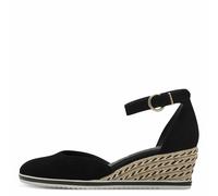 Tamaris Damen Klassische Ballerinas, Frauen Flats,Comfort Lining,TOUCHit-Fußbett,Slip-ons,klassisch elegant,Ballerinen,Black,39 EU