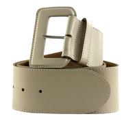 Tamaris 60mm Leather Belt W75 Creme