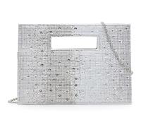 Tamaris Amalia Rhinestone Clutch Silver