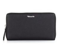 Tamaris Geldbörse Amanda, Leder, mit Rundum-Reißverschluss, 18,5 cm, Schwarz