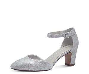 Tamaris Anti Slide, AntiShokk, TouchIT Damen Riemchenpumps, weiß, 38 EU
