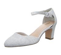 Tamaris Anti Slide, AntiShokk, TouchIT Damen Slingpumps, silber, 39 EU