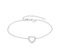 Tamaris Herzarmband Sparkling Hearts TJ-0548-B-21 925 Silber Damen One Size