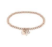 Tamaris Armband TJ-0010-B-17 – Roségold aus Edelstahl – Beads Flower – Damen