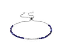 Tamaris Armband für Damen mit Zugbandverschluss, Beads mit Stoffarmband I wasserfest I Armschmuck für Damen