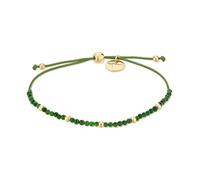 Tamaris Armband für Damen mit Zugbandverschluss, Beads mit Stoffarmband I wasserfest I Armschmuck für Damen