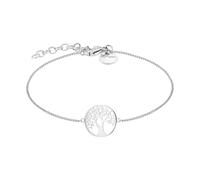 Tamaris Schmuck Tree of Life Collection, Halskette, Ohrringe (Ohrstecker & Creolen) & Armband aus Edelstahl mit Lebensbaum-Motiv. Talisman Geschenkidee