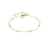 Tamaris Armband TJ-0563-B-21 mit Glasstein, Tiny Tubes, IP Gold – Damen
