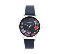 Tamaris Damenuhr - Damen Armbanduhr u.A. in Silber, Gold, Roségold, Schwarz, Blau, Rosa, Burgundy, Grün - Gehäuse rund & eckig auch mit Blumen-Motiven, Wasserfest