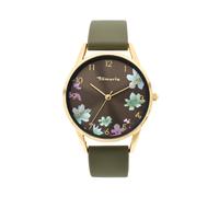 Tamaris Damenuhr - Damen Armbanduhr u.A. in Silber, Gold, Roségold, Schwarz, Blau, Rosa, Burgundy, Grün - Gehäuse rund & eckig auch mit Blumen-Motiven, Wasserfest