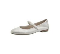 Tamaris Ballerina Elegant Metallic Silber – Damen Größe 40