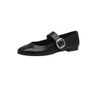 Tamaris Ballerina Woms Damen Schwarz mit Dornschließe Größe 37