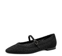Tamaris Ballerina Damen Elegant schwarz,EU 41