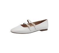 Tamaris Ballerina Damen Elegant weiß,EU 36