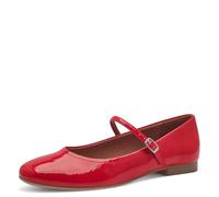 Tamaris Ballerina Damen Vegan Elegant rot,EU 38
