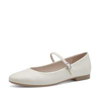 Tamaris Ballerina Damen Vegan Elegant weiß,EU 39