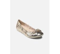 Tamaris Damen Ballerinas Leder; Gold/metallic; 38 EU
