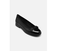 Tamaris Damen Klassische Ballerinas, Frauen Flats,TOUCHit-Fußbett,Slip-ons,klassisch elegant,Ballerinen,Pumps,Halbschuhe,Slipper,Black,42 EU
