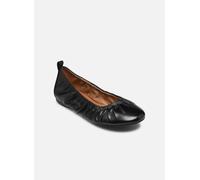 Tamaris Damen Ballerina aus Leder, flach, schwarz, Größe 40