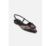 Tamaris Damen Slingpumps M2940342 Animalprint Braun Blockabsatz Größe 41