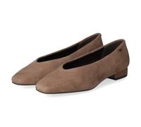 Tamaris Ballerinas - Gr. 40 - Braun - Rauleder