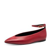 Tamaris ballerine Damen Riemchenballerinas, rot, 37 EU