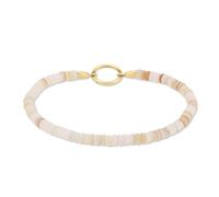 Tamaris Beads Charms Collection aus Edelstahl - Armbänder kombinierbar Charm-Sets & individualisierbare Geschenkidee - Gold-Beige