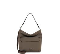 Beuteltasche TAMARIS "Beutel TAS Margitta", Damen, Gr. B/H/T: 26cm x 29cm x 11cm 0, grau (taupe 900), Polyester, Taschen Beuteltasche (27450802-0) taupe 900