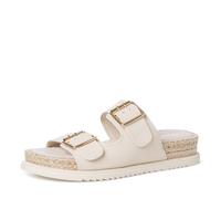 Tamaris Bio Pantolette für Damen, beige, Größe 42 EU