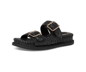 Tamaris Bio Pantolette für Damen, schwarz, Größe 36 EU